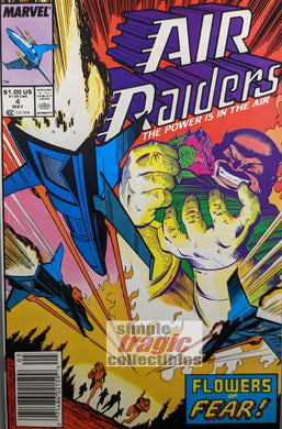 Air Raiders #4 Comic Book Cover Art by Steve Geiger