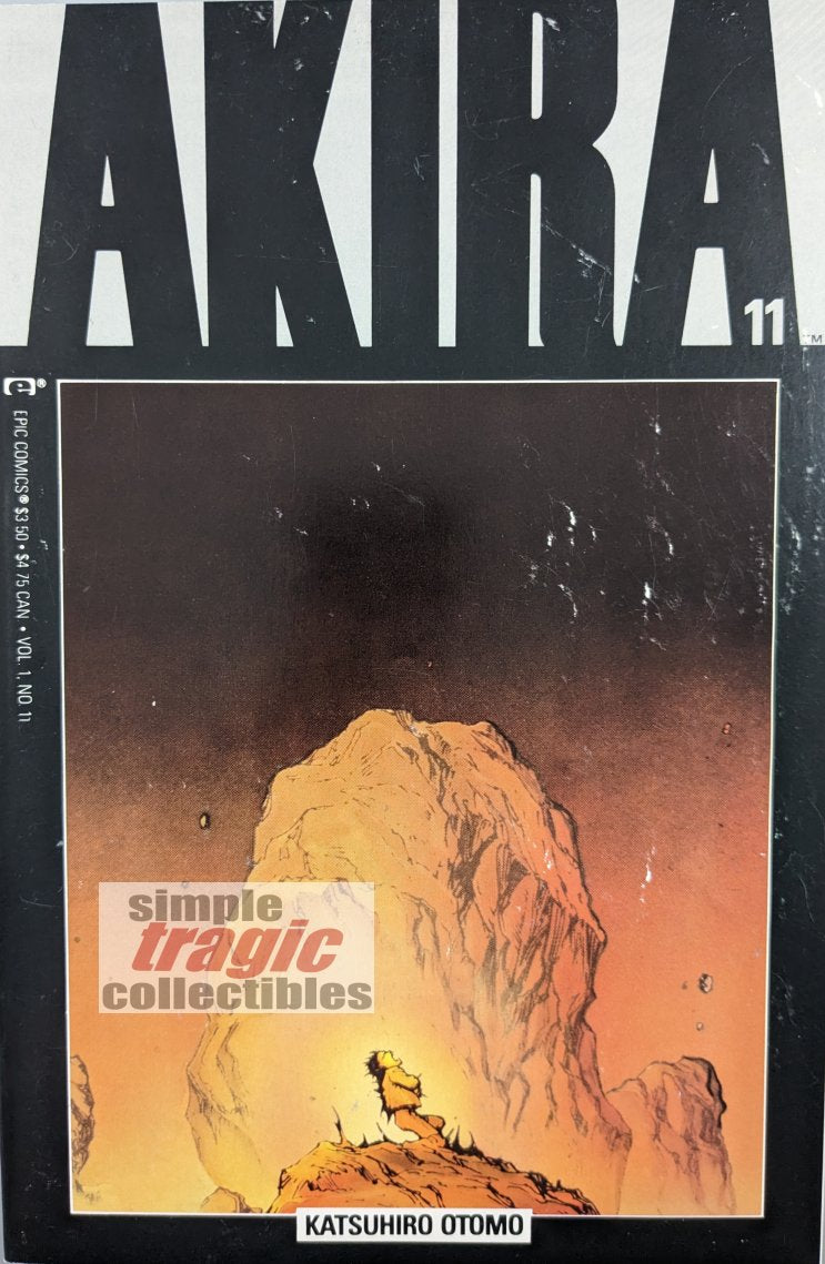 Akira #11 Comic Book Cover Art by Katsuhiro Otomo