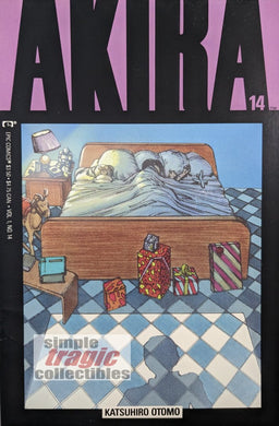 Akira #14 Comic Book Cover Art by Katsuhiro Otomo