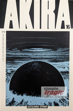 Akira #16 Comic Book Cover Art by Katsuhiro Otomo