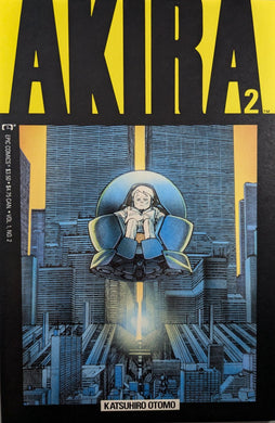 Akira #2 Comic Book Cover Art by Katsuhiro Otomo