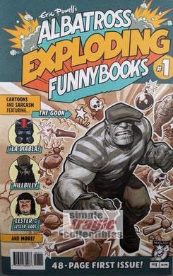 Albatross Exploding Funnybooks #1 Comic Book Cover Art by Eric Powell