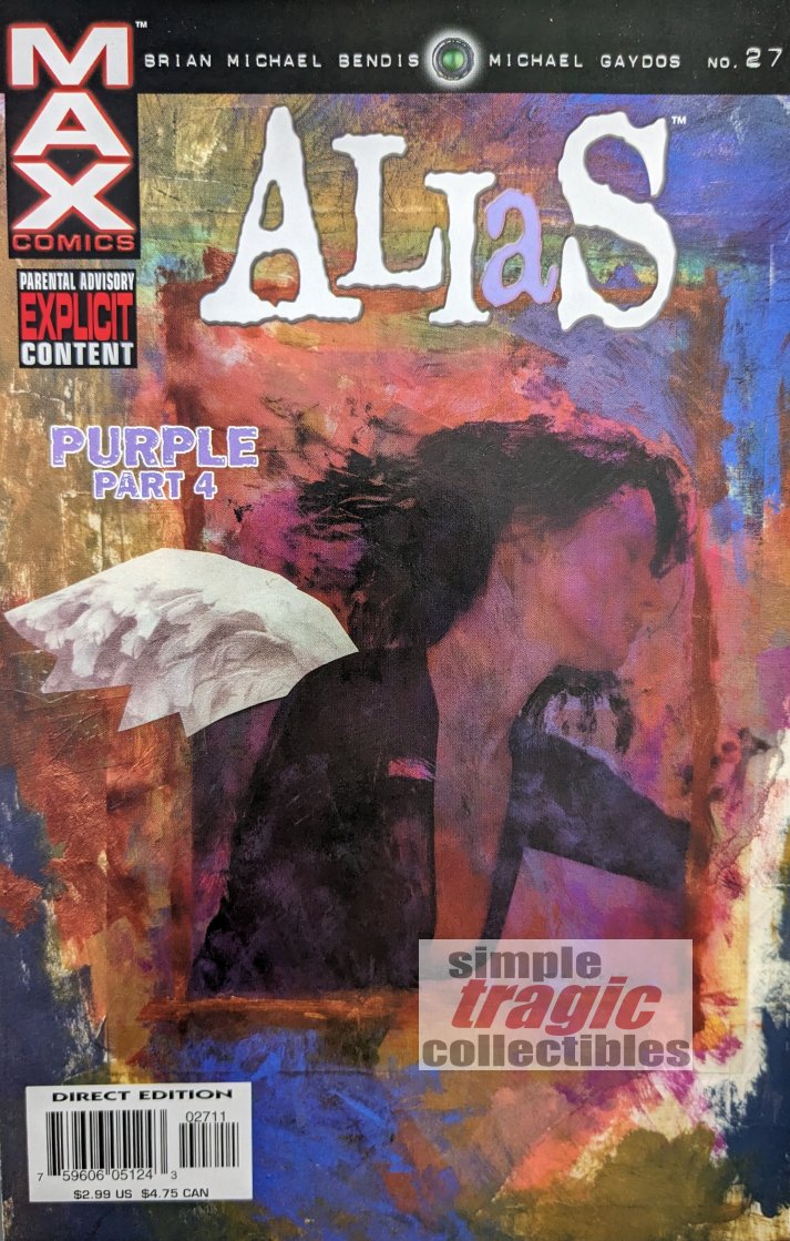 Alias #27 Comic Book Cover Art by David Mack