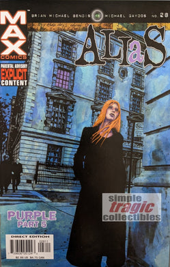 Alias #28 Comic Book Cover Art by David Mack