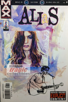 Alias #8 Comic Book Cover Art by David Mack