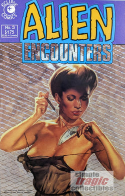 Alien Encounters #3 Comic Book Cover Art by Mick Austin