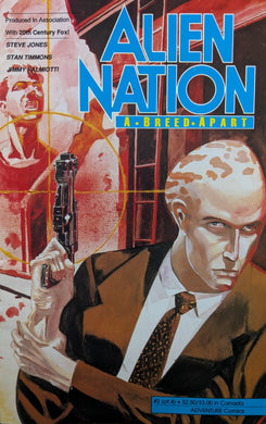 Alien Nation: A Breed Apart #3 Comic Book Cover Art by Adam Adamowicz