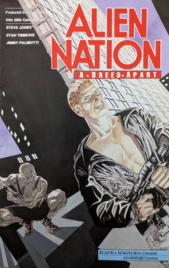 Alien Nation: A Breed Apart #3 Comic Book Cover Art by Adam Adamowicz