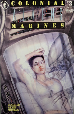 Aliens Colonial Marines #2 Comic Book Cover Art by Robert Mentor