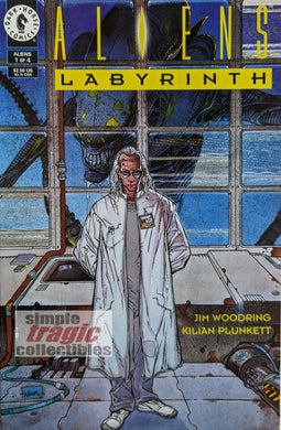 Aliens Labyrinth #1 Comic Book Cover Art by Kilian Plunkett