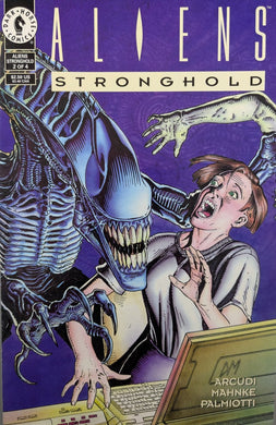 Aliens: Stronghold #2 Comic Book Cover Art by Doug Mahnke