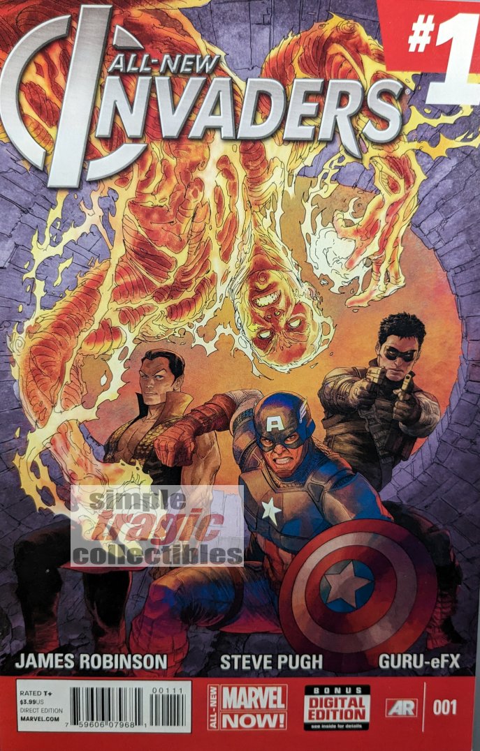 All-New Invaders #1 Comic Book Cover Art