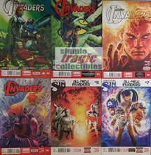 Load image into Gallery viewer, All-New Invaders #2-7 Comic Book Cover Art
