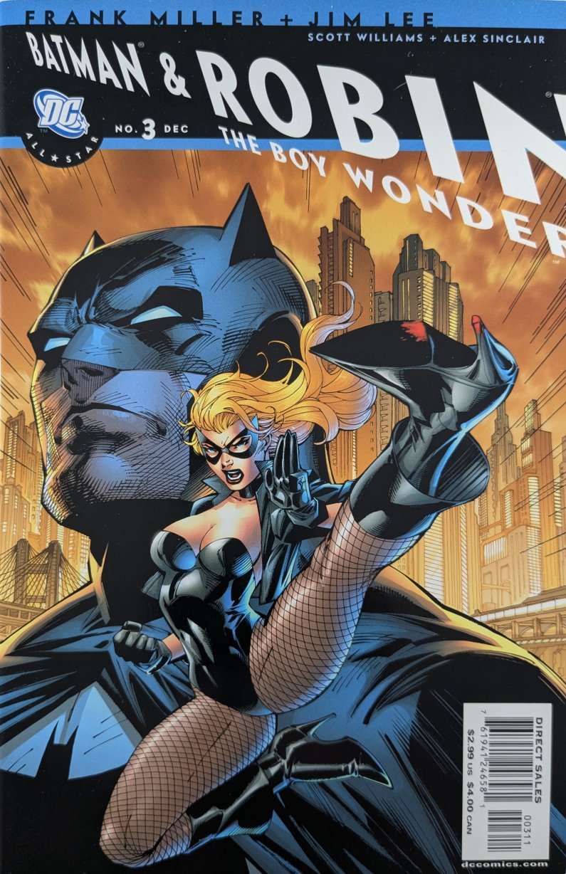 All-Star Batman & Robin, The Boy Wonder #3 Comic Book Cover Art by Jim Lee