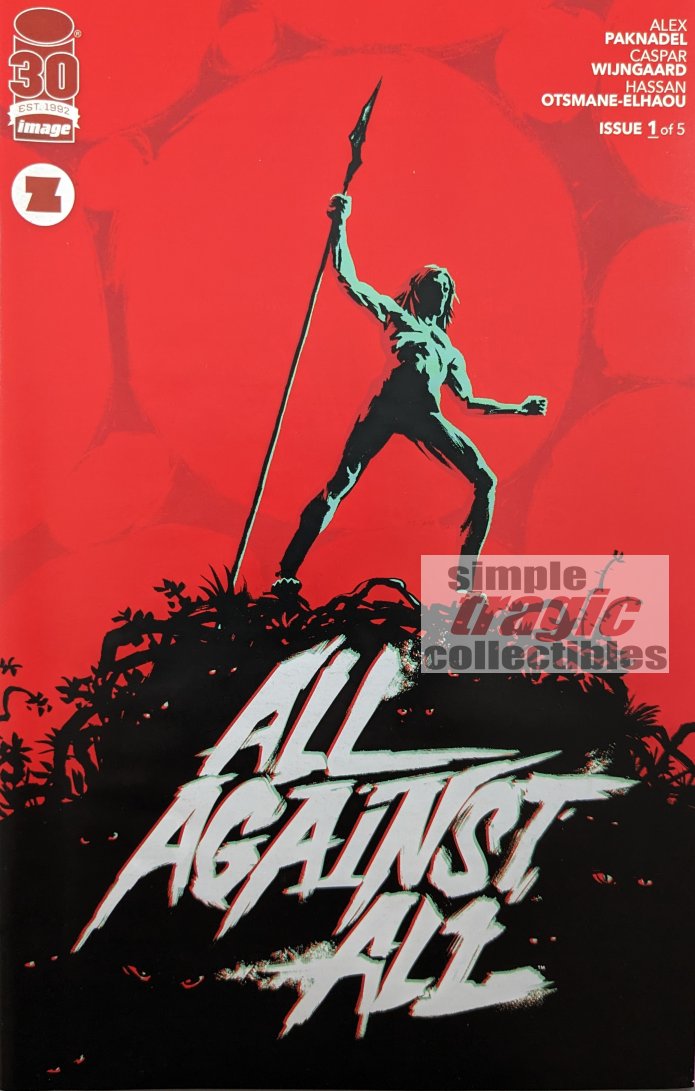 All Against All #1 Comic Book Cover Art by Alex Paknadel