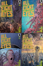 Load image into Gallery viewer, All Eight Eyes #1-4 Comic Book Cover Art by Piotr Kowalski
