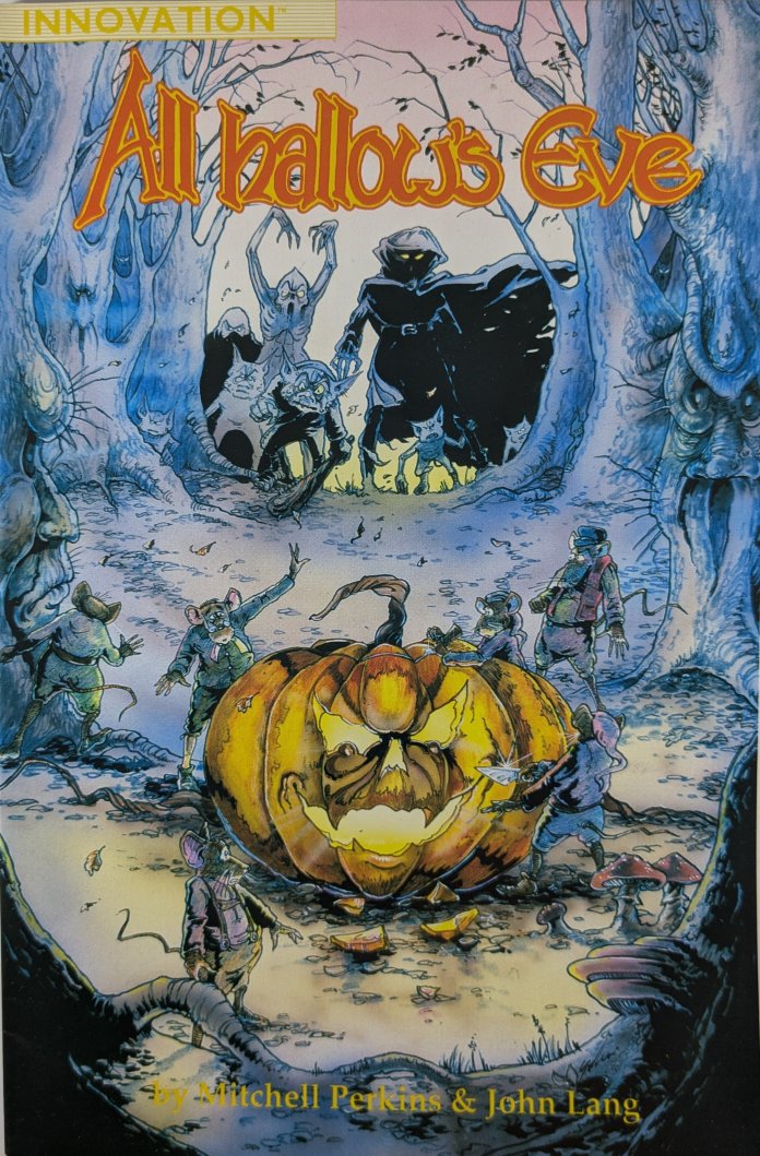All Hallow's Eve #1 Comic Book Cover Art by John Lang