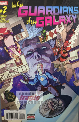 All-New Guardians Of The Galaxy #2 Comic Book Cover Art by Aaron Kuder