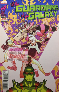 All-New Guardians Of The Galaxy #4 Comic Book Cover Art by Aaron Kuder