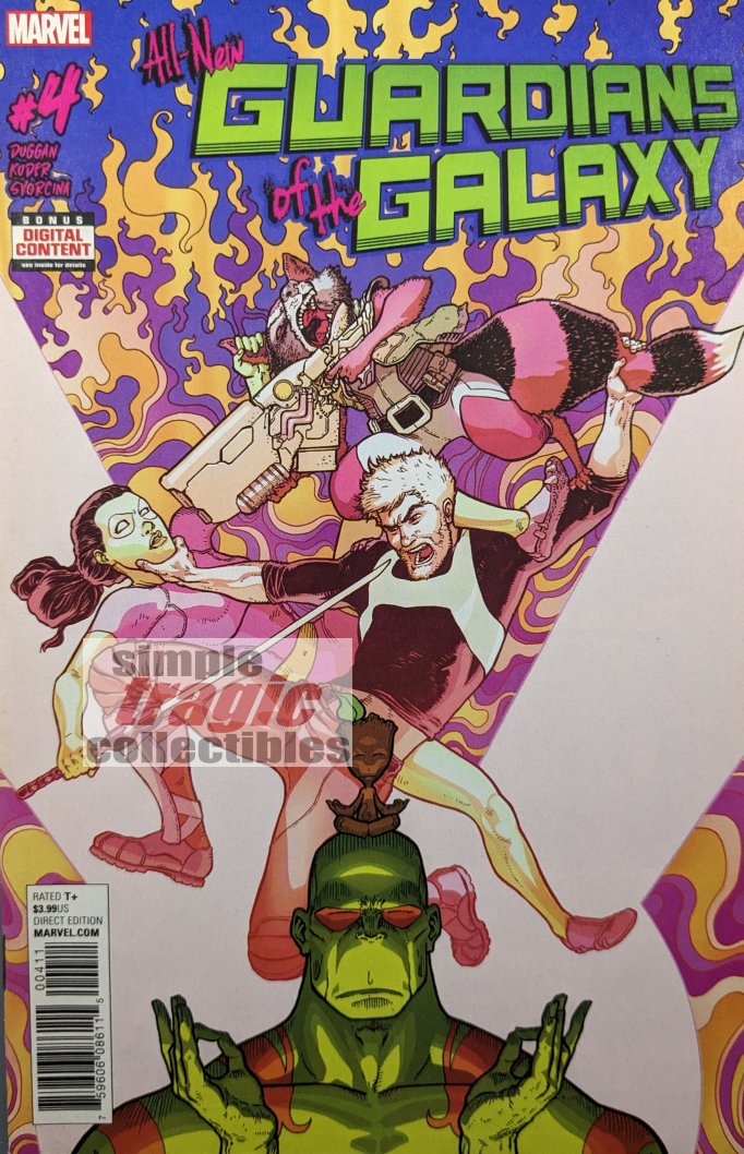 All-New Guardians Of The Galaxy #4 Comic Book Cover Art by Aaron Kuder