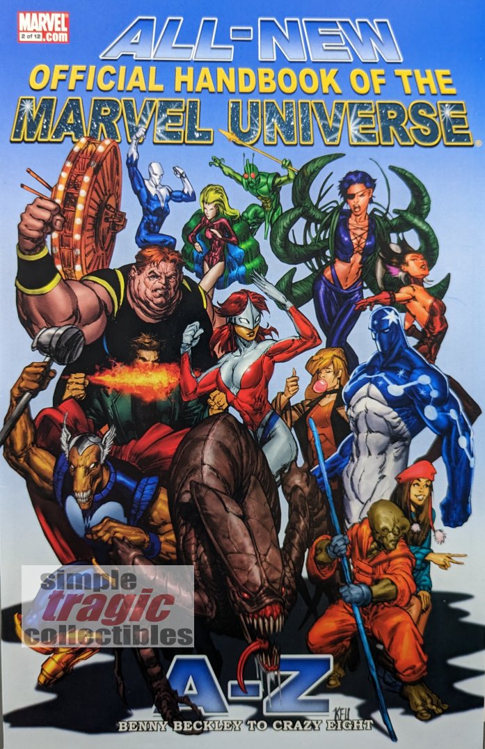 All-New Official Handbook Of The Marvel Universe A-Z #2Comic Book Cover Art