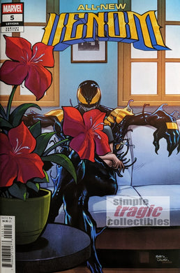 All-New Venom #5 Spoiler Variant Comic Book Cover Art by Martin Coccolo