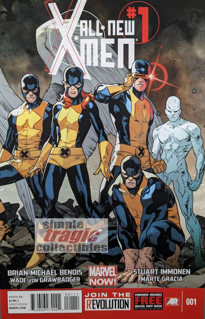All-New X-Men #1 Comic Book Cover Art by Stuart Immonen