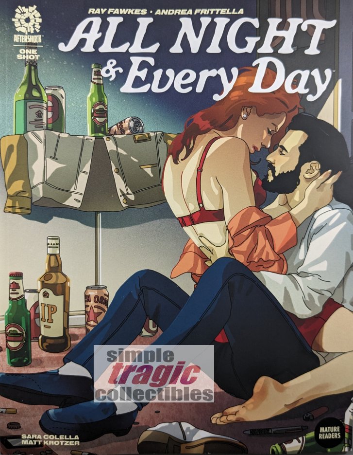 All Night & Every Day Graphic Novel Cover Art