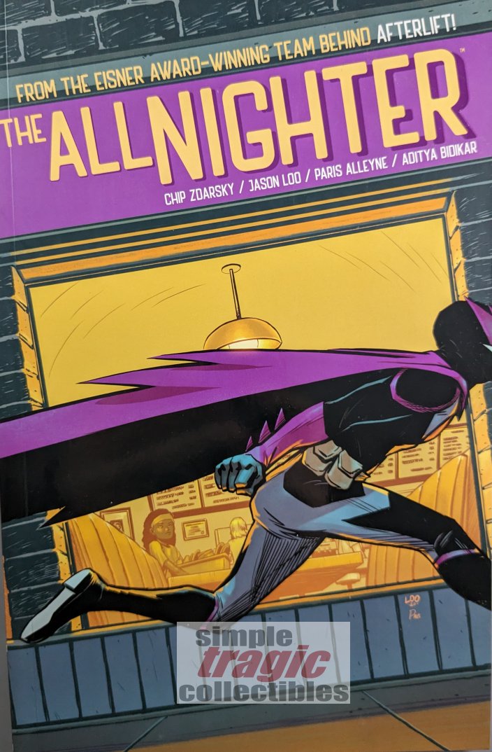 The All-Nighter Volume One TPB Cover Art by Jason Loo