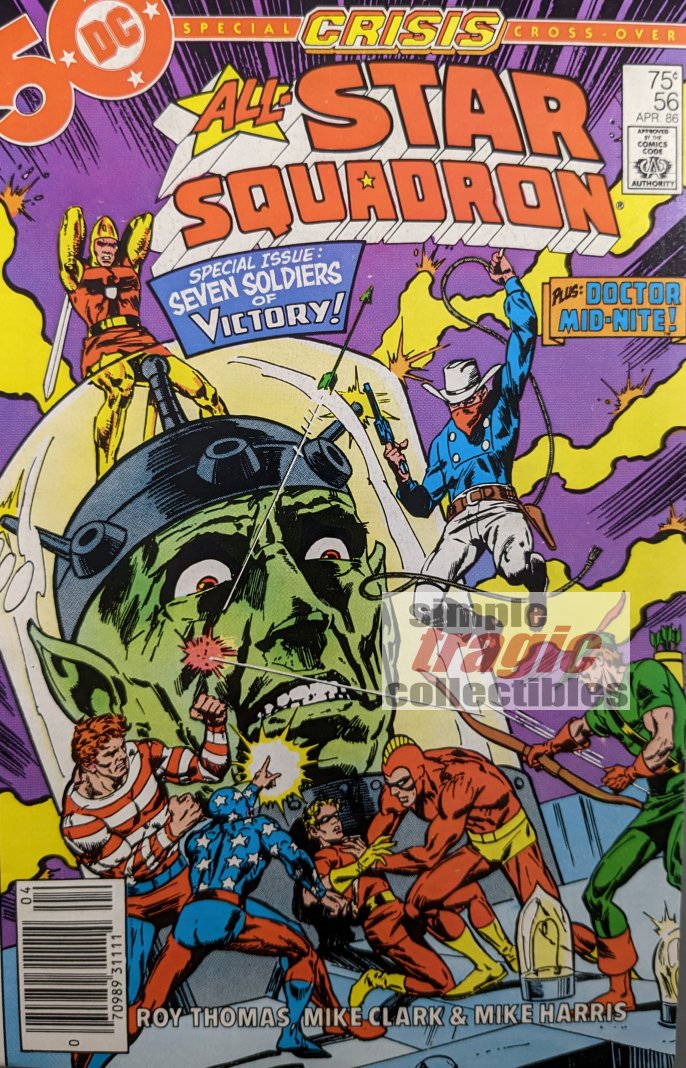 All-Star Squadron #56 Comic Cover