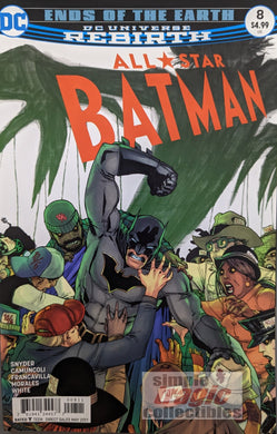 All Star Batman #8 Comic Book Cover Art
