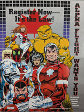 Load image into Gallery viewer, Alpha Flight #120 Poster Art by Pat Broderick
