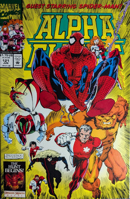 Alpha Flight #121 Comic Book Cover Art by Pat Broderick