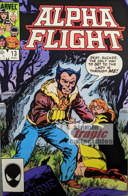 Alpha Flight #13 Comic Book Cover Art by John Byrne
