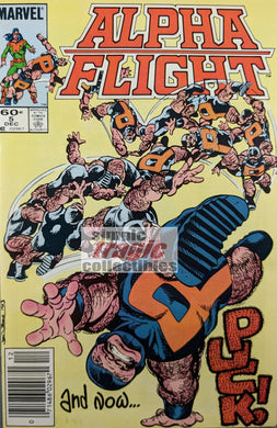 Alpha Flight #5 Comic Book Cover Art by John Byrne
