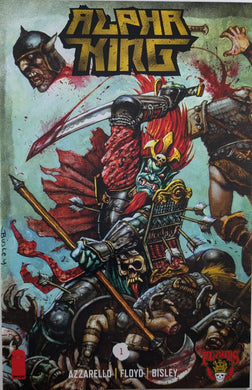 Alpha King #1 Comic Book Cover Art by Simon Bisley