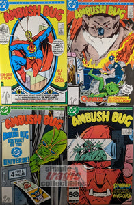 Ambush Bug #1-4 Comic Book Cover Art