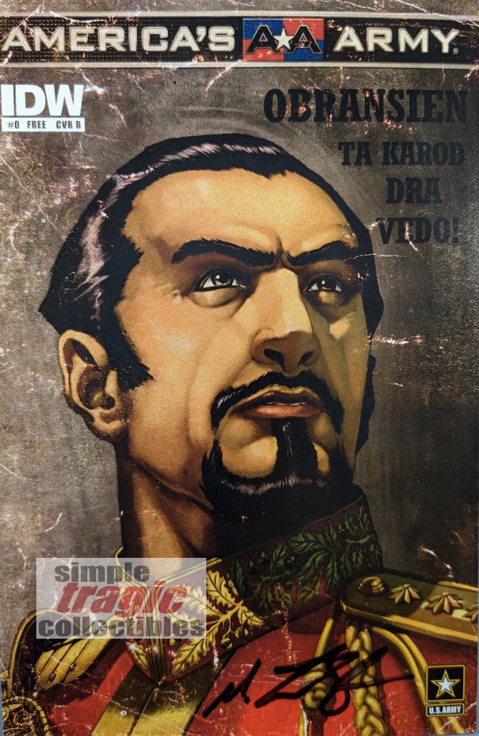 America's Army #0 Comic Book Cover Art by Scott R. Brooks