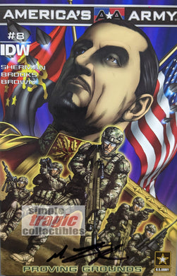 America's Army #8 Comic Book Cover Art by Scott R. Brooks