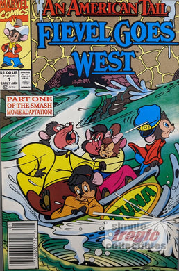 An American Tail: Fievel Goes West #1 Comic Book Cover Art by George Wildman