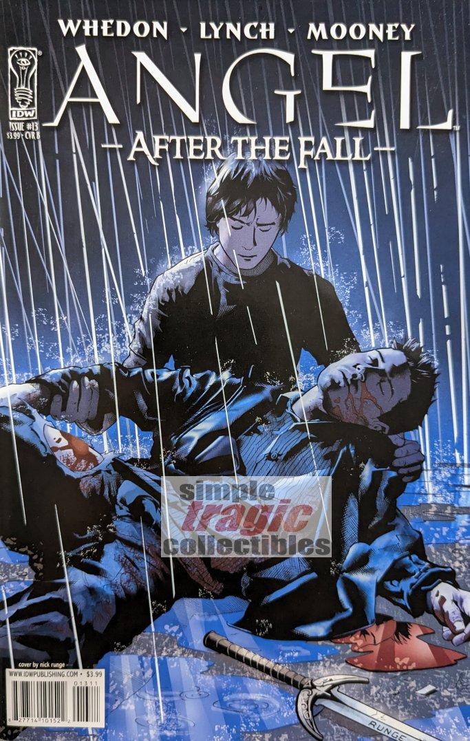 Angel: After The Fall #13 Comic Book Cover Art
