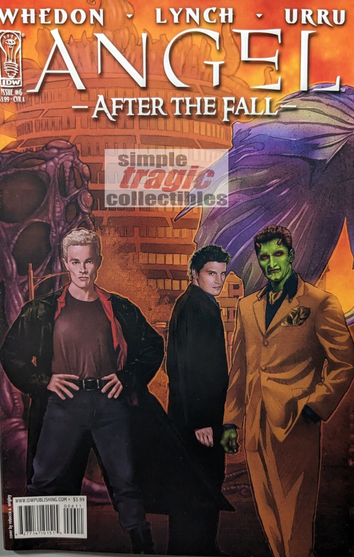 Angel: After The Fall #6 Comic Book Cover Art