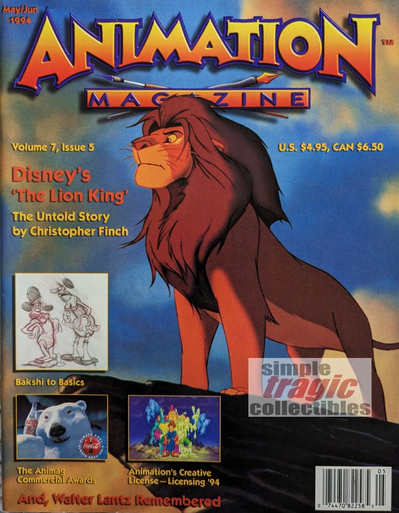 Animation Magazine #29 Magazine Cover Art