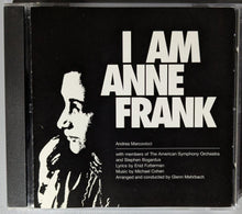 Load image into Gallery viewer, Andrea Marcovicci - I Am Anne Frank CD Cover Art
