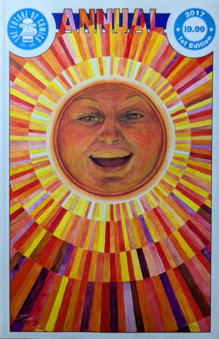 Annual (2017) TPB Cover Art by Sonia Harris