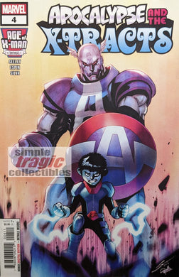 Age Of X-Men: Apocalypse And The X-Tracts #4 Comic Book Cover Art by Gerardo Sandoval