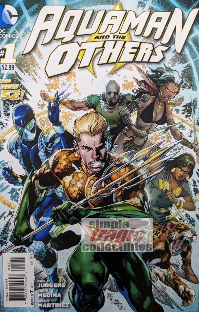 Aquaman And The Others (2014) #1-11 Complete Set