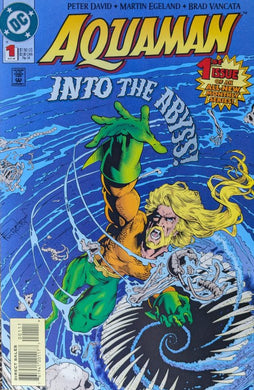 Aquaman #1 Comic Book Cover Art by Martin Egeland