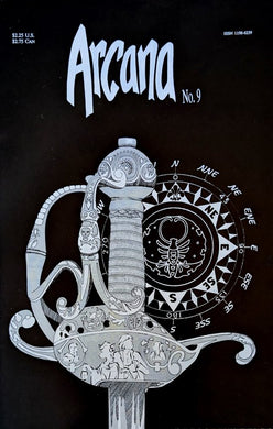 Arcana #9 Comic Book Cover Art by T.S. Wells