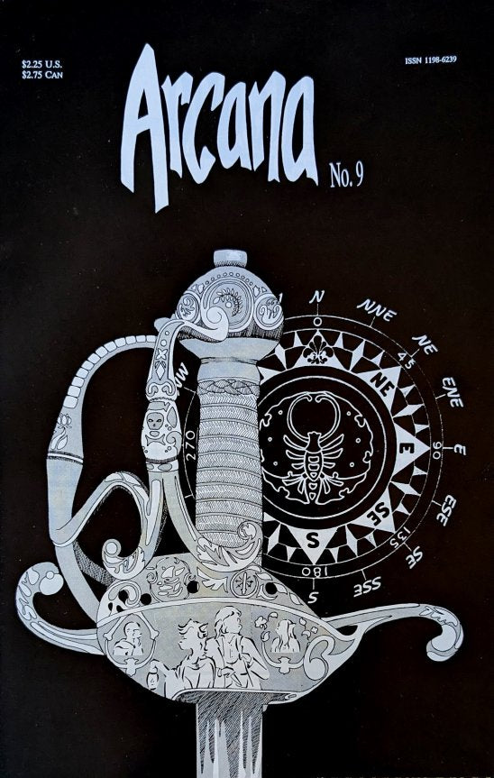 Arcana #9 Comic Book Cover Art by T.S. Wells